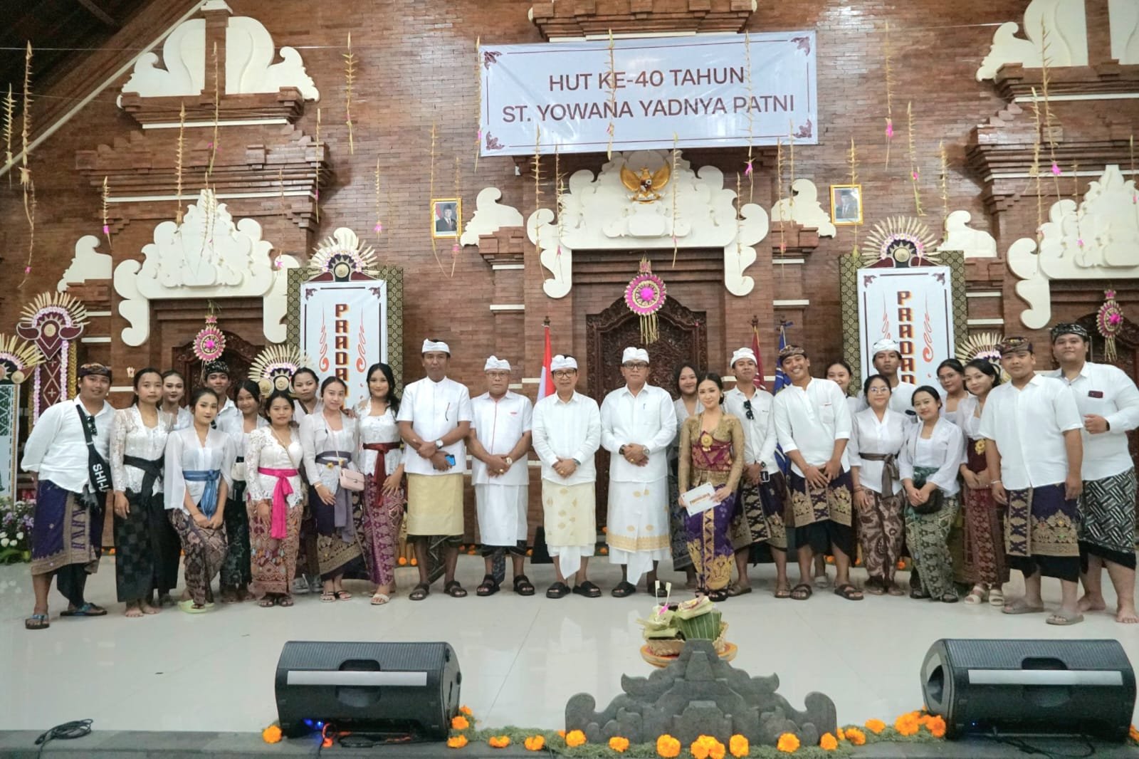 Karya Ngenteg Linggih dan Padudusan Alit Dirangkai HUT ST Yowana Yadnya Patni Banjar Anyar